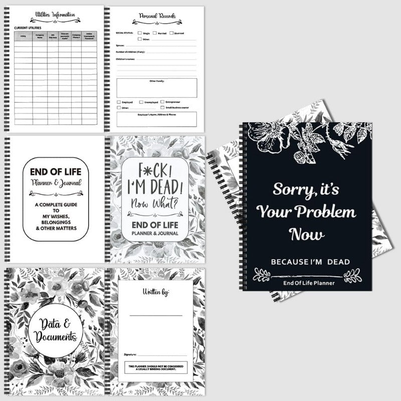 Humorous End-of-Life Planner