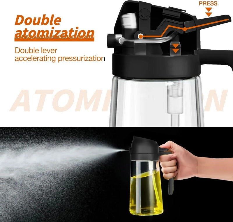 2-in-1 Oil Sprayer Bottle
