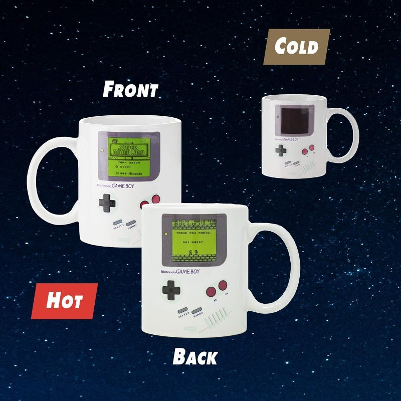 Retro Game Boy Heat-Change Mug