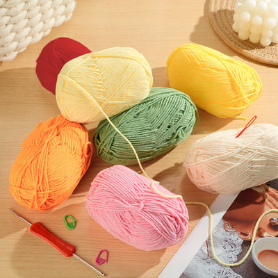 Hand-Knitted Rose Blanket DIY Kit & Ready-Made Gift for Mother's Day Valentine's Day