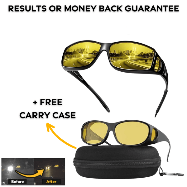 Headlight Glasses - Night Driving Glasses for Glare-Free Vision