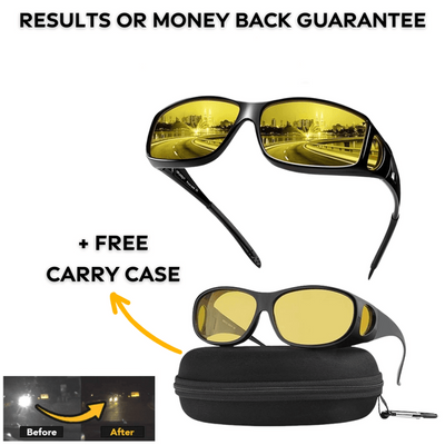 Headlight Glasses - Night Driving Glasses for Glare-Free Vision