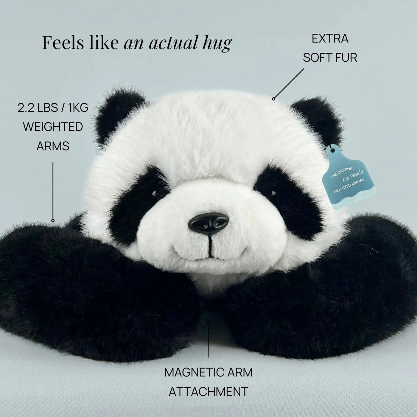 Pookie Panda Weighted Animal