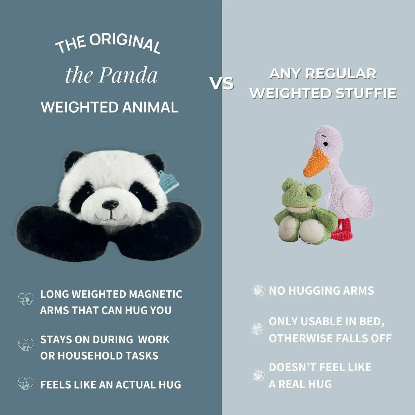 Pookie Panda Weighted Animal