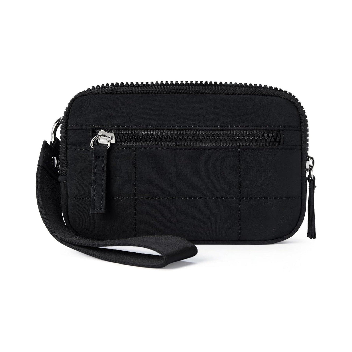 Stylish Nylon Wristlet Wallet with Multiple Compartments