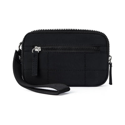 Stylish Nylon Wristlet Wallet with Multiple Compartments