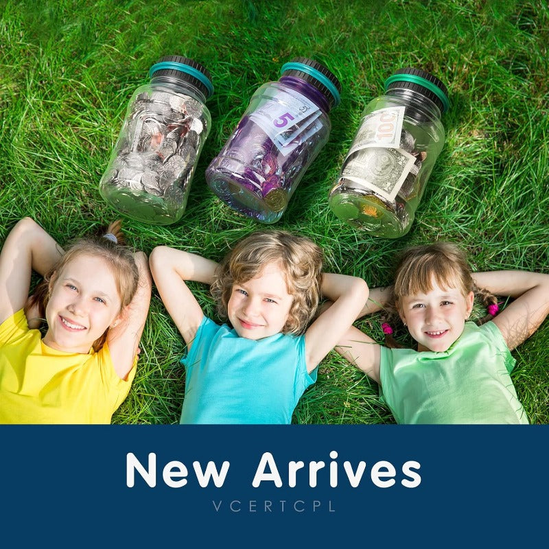 Digital Coin Counting Jar – Automatic Money-Saving Bank