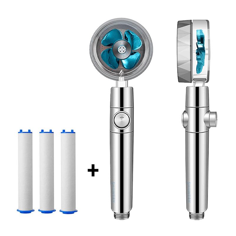 Propeller Driven Shower Head