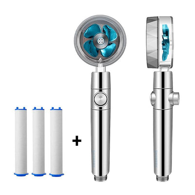 Propeller Driven Shower Head