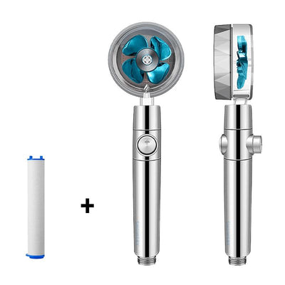 Propeller Driven Shower Head