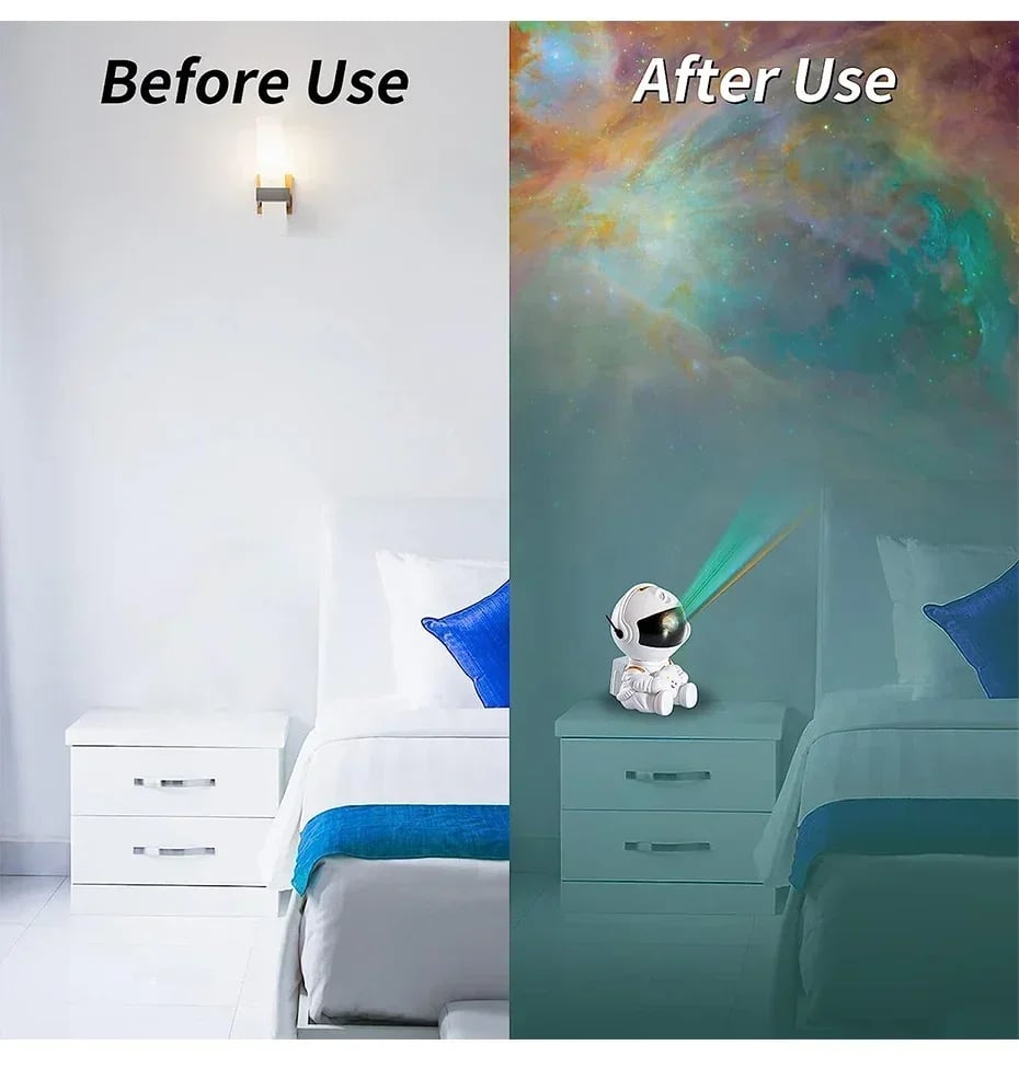 ❤️‍🔥Astronaut nebula nightlight
