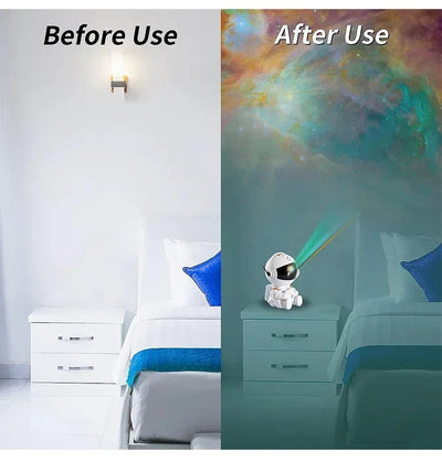 ❤️‍🔥Astronaut nebula nightlight