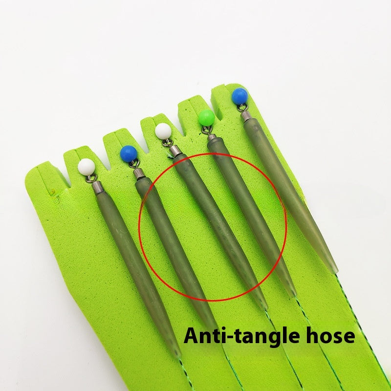 High-Strength Barbed Fishing Hooks with Camouflage PE Cable