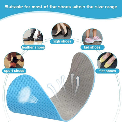 Ultra-Thin Trim-to-Fit Washable Insoles