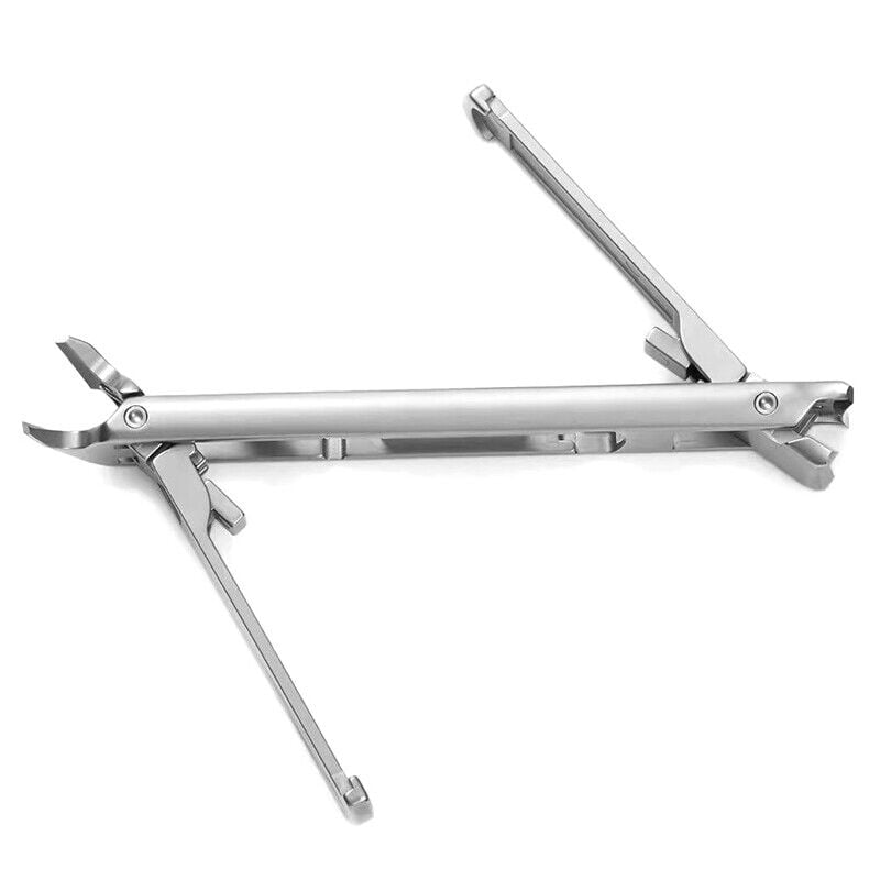 Fingernail Clippers Double Ended Stainless Steel for Home