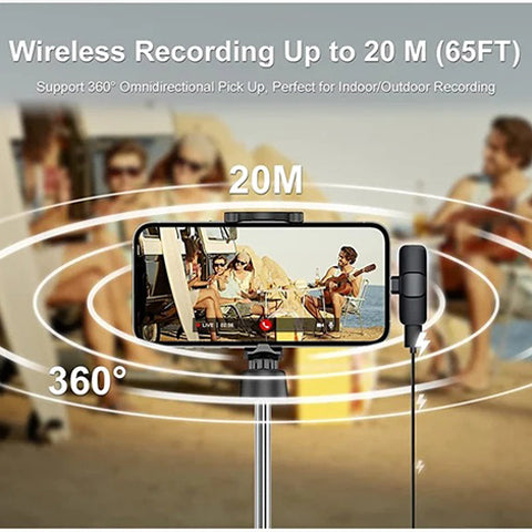 🔥New Wireless Lavalier Microphone