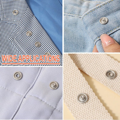 🔥🎁Metal Snap Buttons with Fastener Pliers Tool Kit