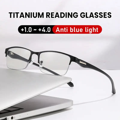 Photochromic Multifocus Anti-Blue Light Reading Glasses