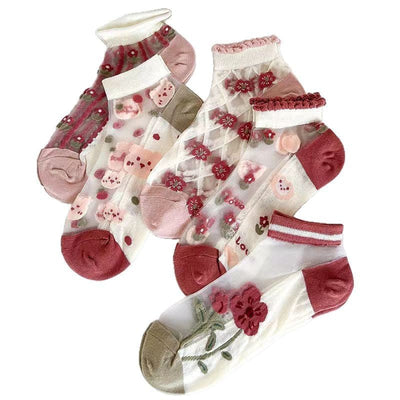 Breathable Mesh Ankle Socks