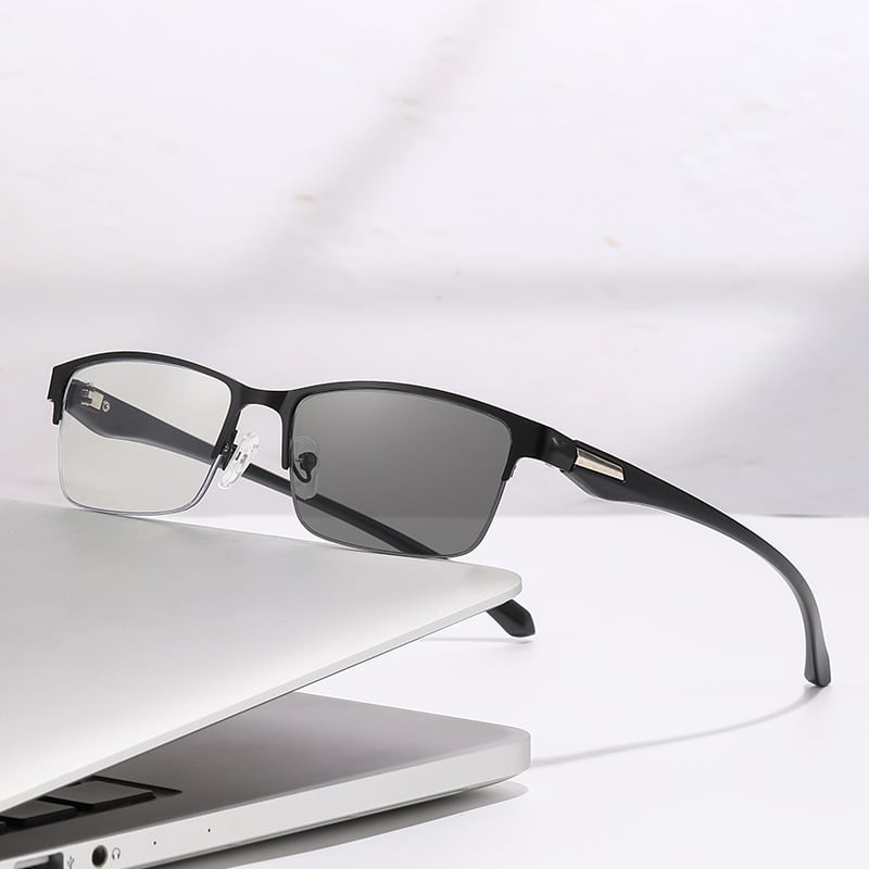 Photochromic Multifocus Anti-Blue Light Reading Glasses