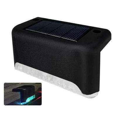 Solar-Powered Outdoor Stair Lights