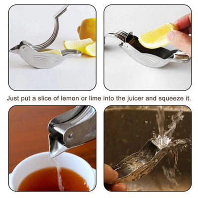 304 Stainless Steel Creative Bird Lemon Squeezers