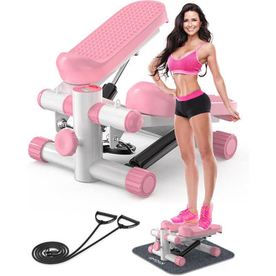 Compact Hydraulic Mini Stepper – Full-Body Home Workout