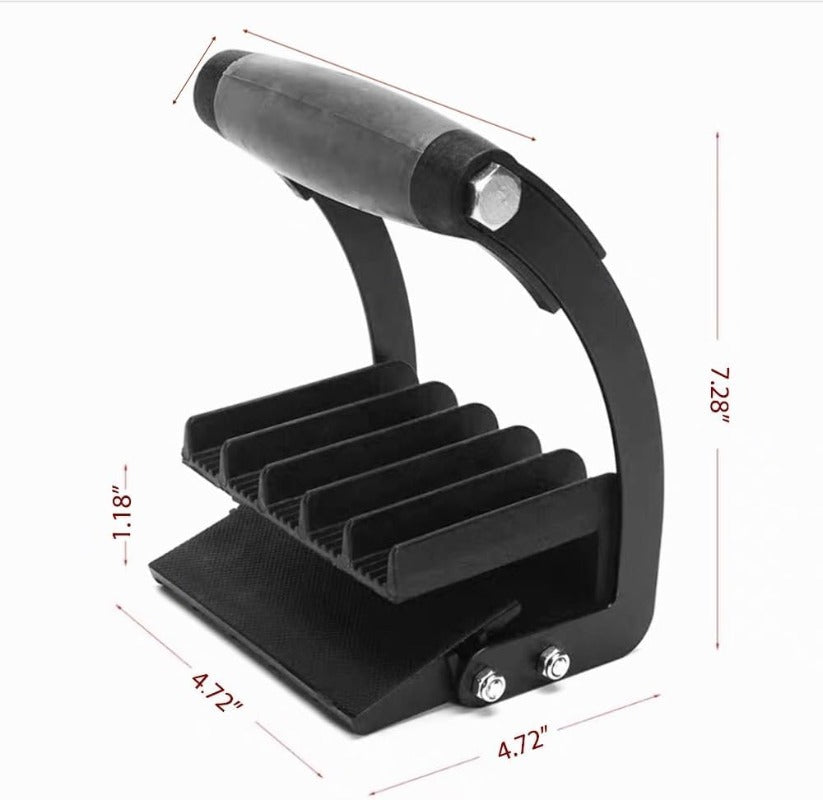 Ergonomic Plywood Carrier with Adjustable Clamp and Non-Slip Handle