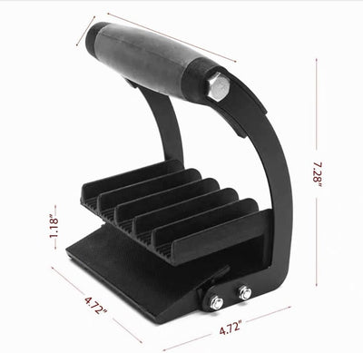 Ergonomic Plywood Carrier with Adjustable Clamp and Non-Slip Handle
