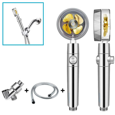 Propeller Driven Shower Head