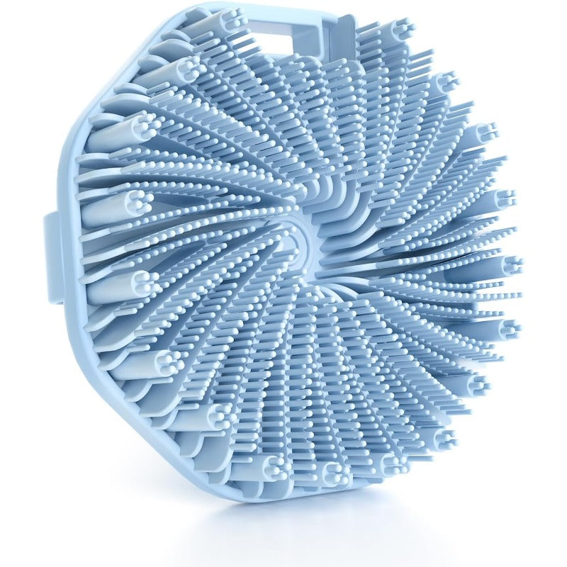 Silver-Infused Silicone Body Brush