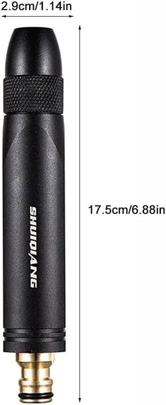 High-Pressure Rotating Watering and Cleaning Nozzle