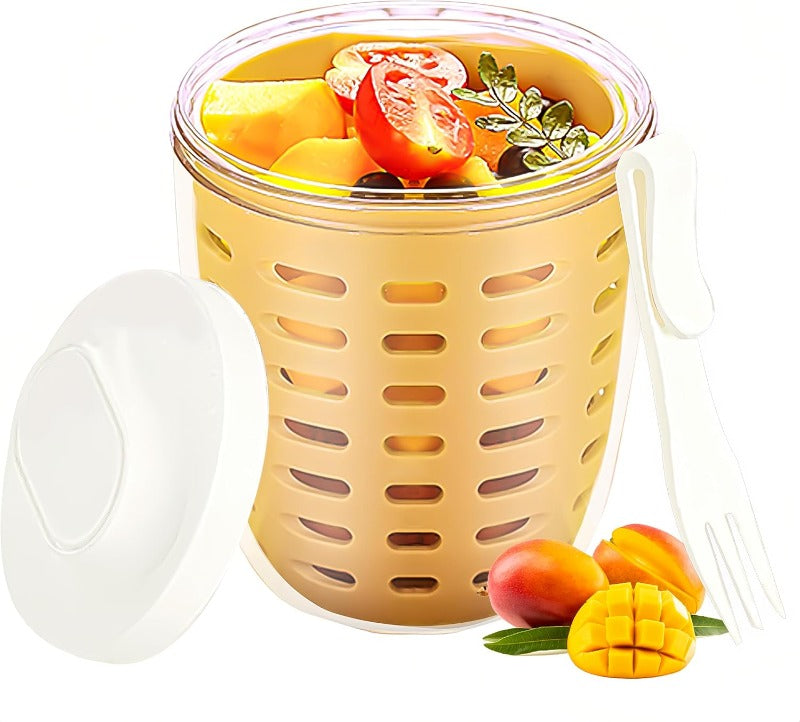 Portable Multi-Purpose Fruit Salad Cup