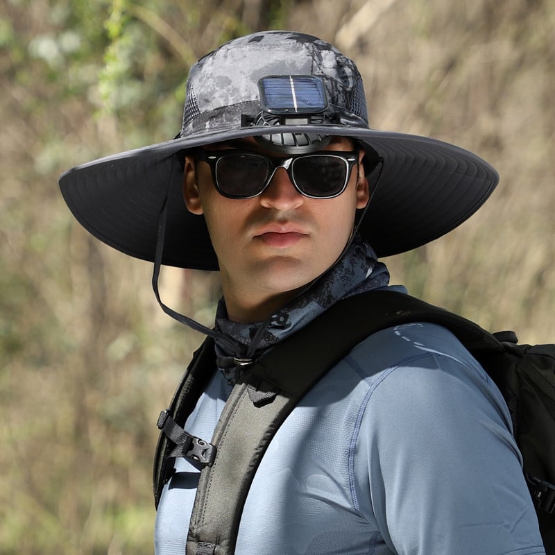 Solar Fan Hat