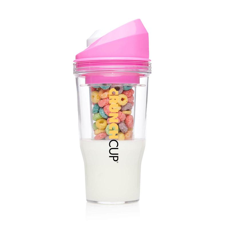 Portable Cereal Container with Leak-Proof Design