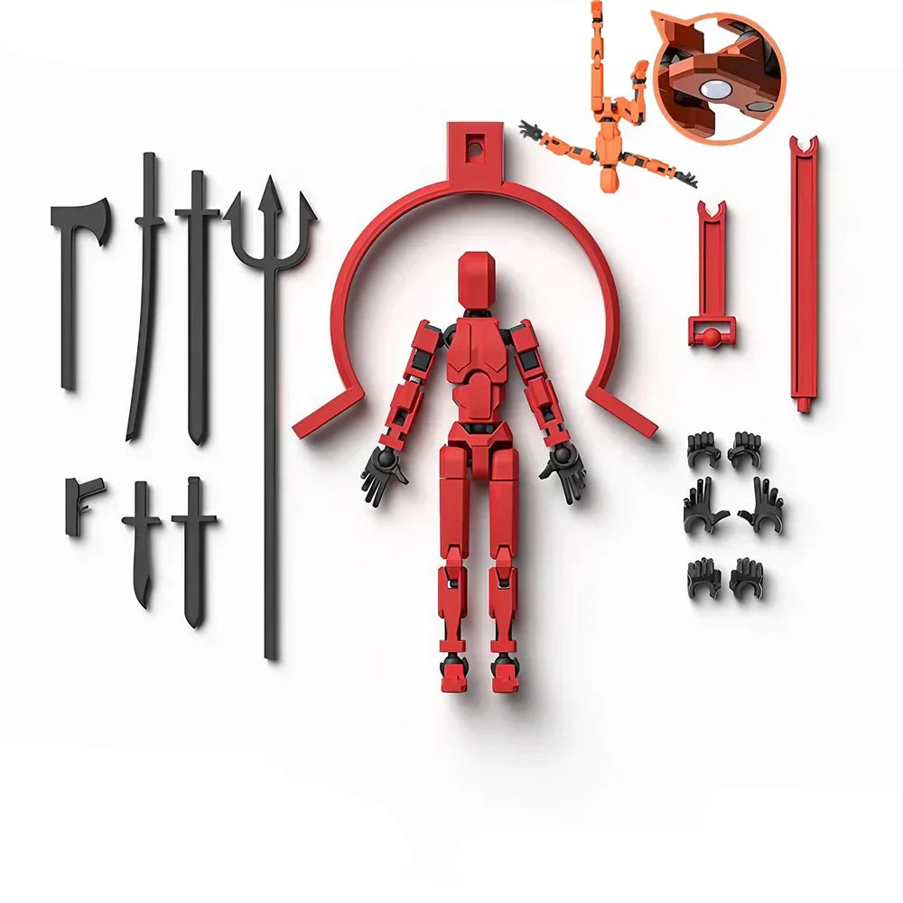 '- Dummy13 Magnetic Action Figure Set