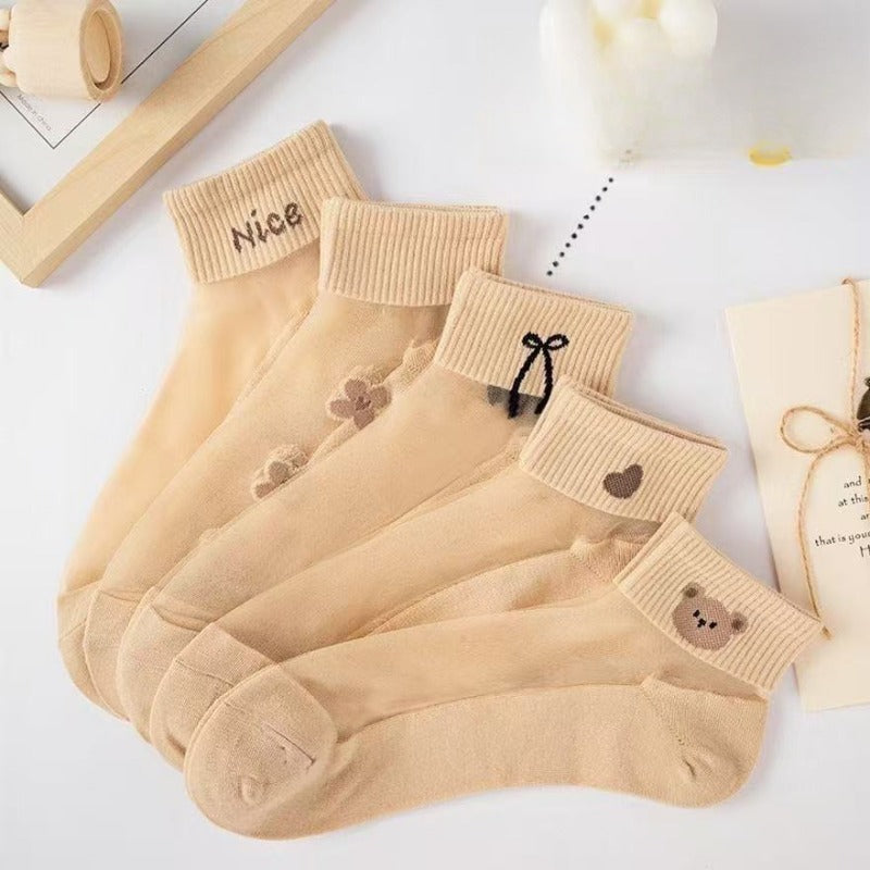 Breathable Mesh Ankle Socks