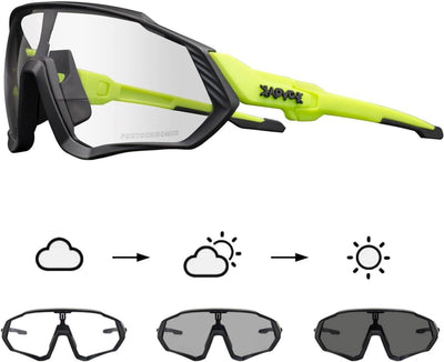 Photochromic Cycling Glasses