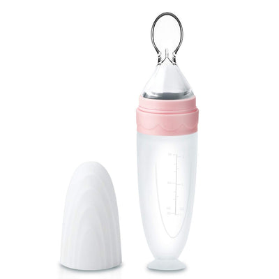 One-Hand Baby Food Squeeze Feeder