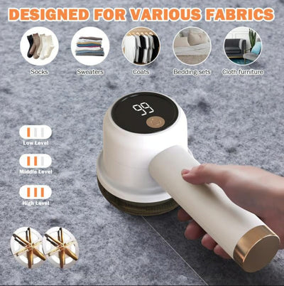 Rechargeable Fabric Shaver Fuzz Remover