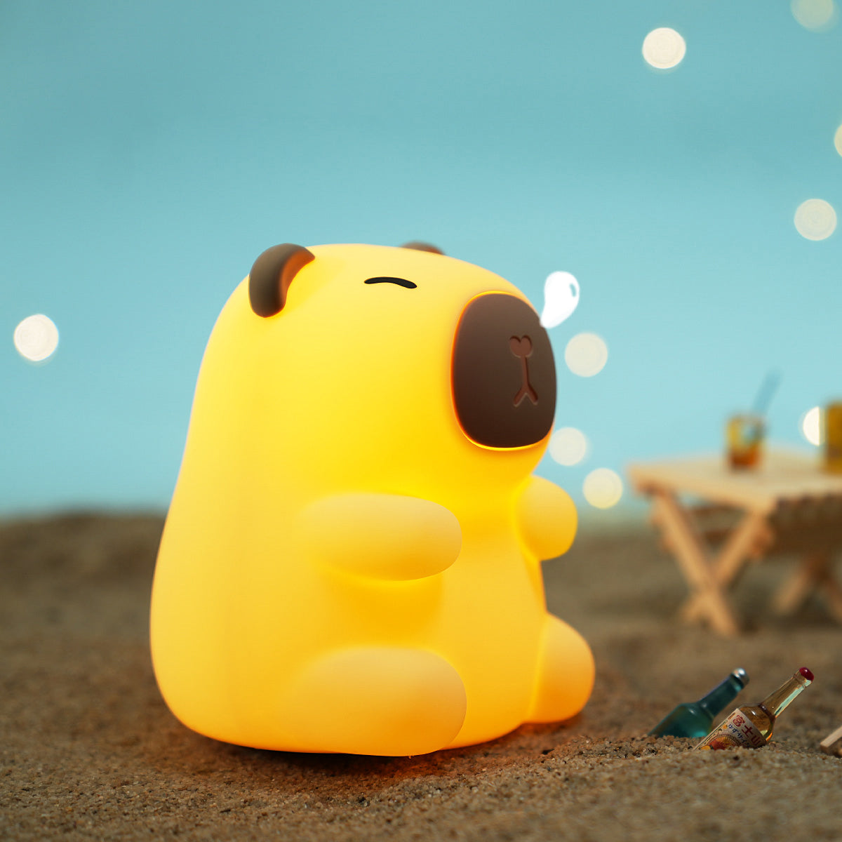 Adorable Capybara Night Light