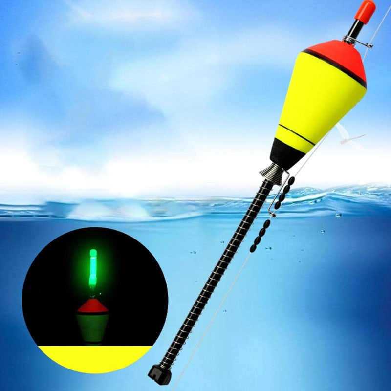 High-Sensitivity Automatic Fishing Float with Durable High-Carbon Rod
