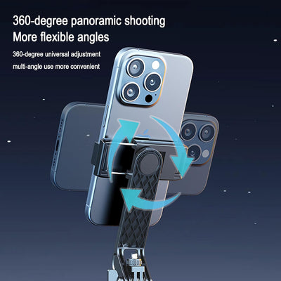 70" Foldable Bluetooth Quad-Pod Selfie Stand