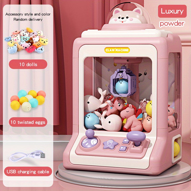 Mini Claw Machine Clip Doll