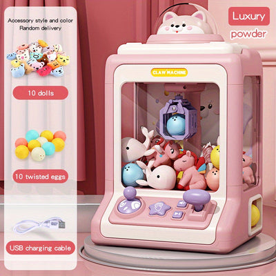 Mini Claw Machine Clip Doll