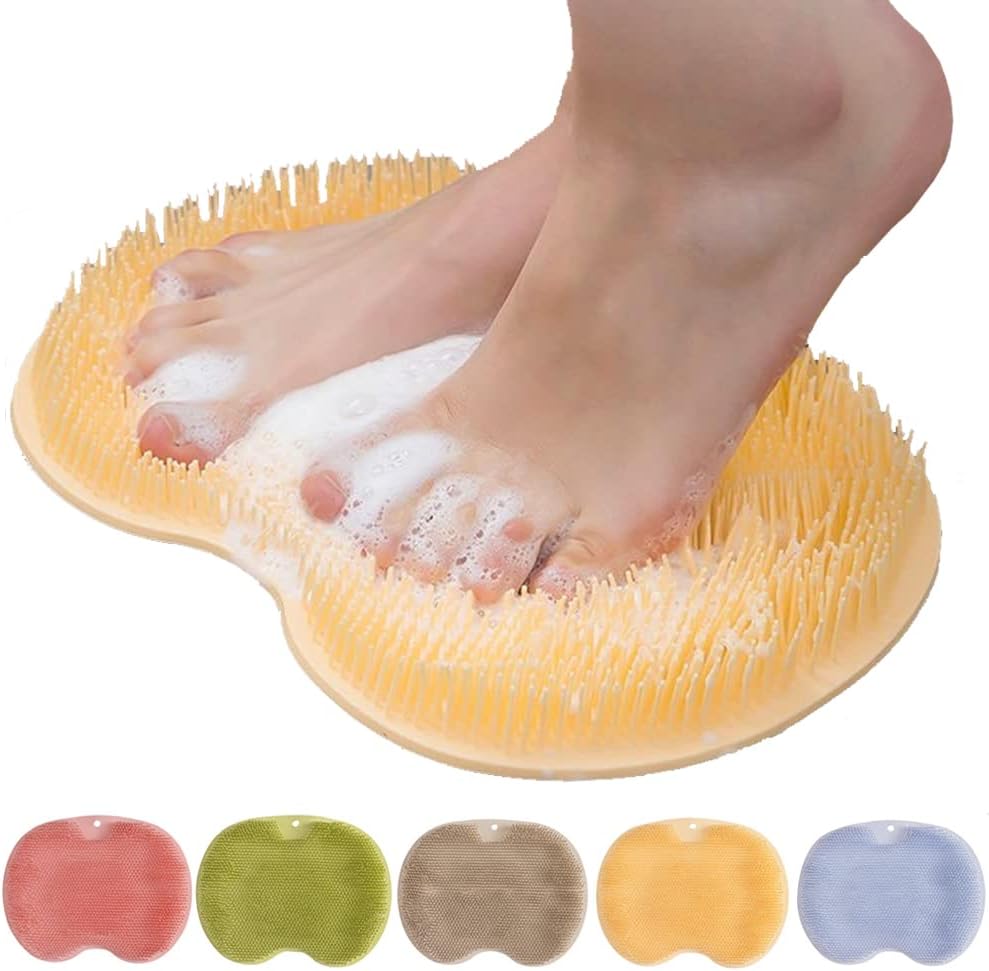 SoleSpa – Hands-Free Silicone Foot Scrubber Mat