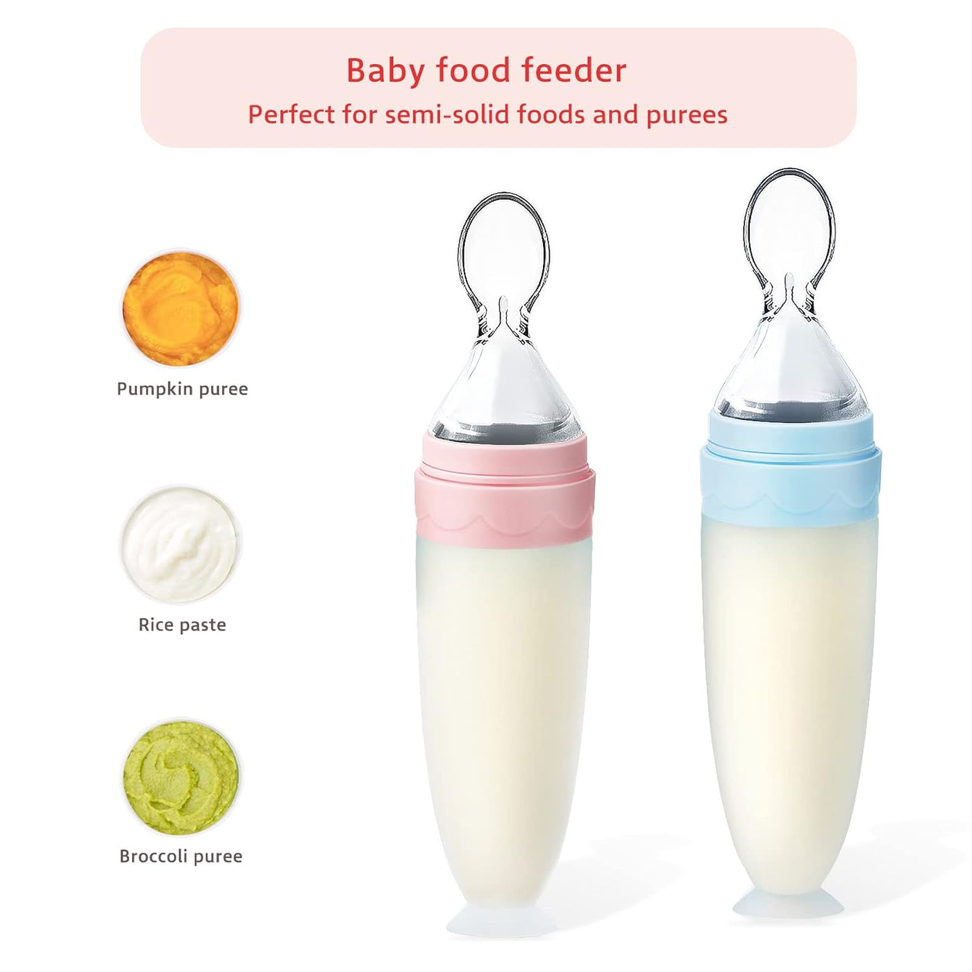 One-Hand Baby Food Squeeze Feeder