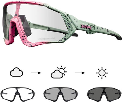 Photochromic Cycling Glasses