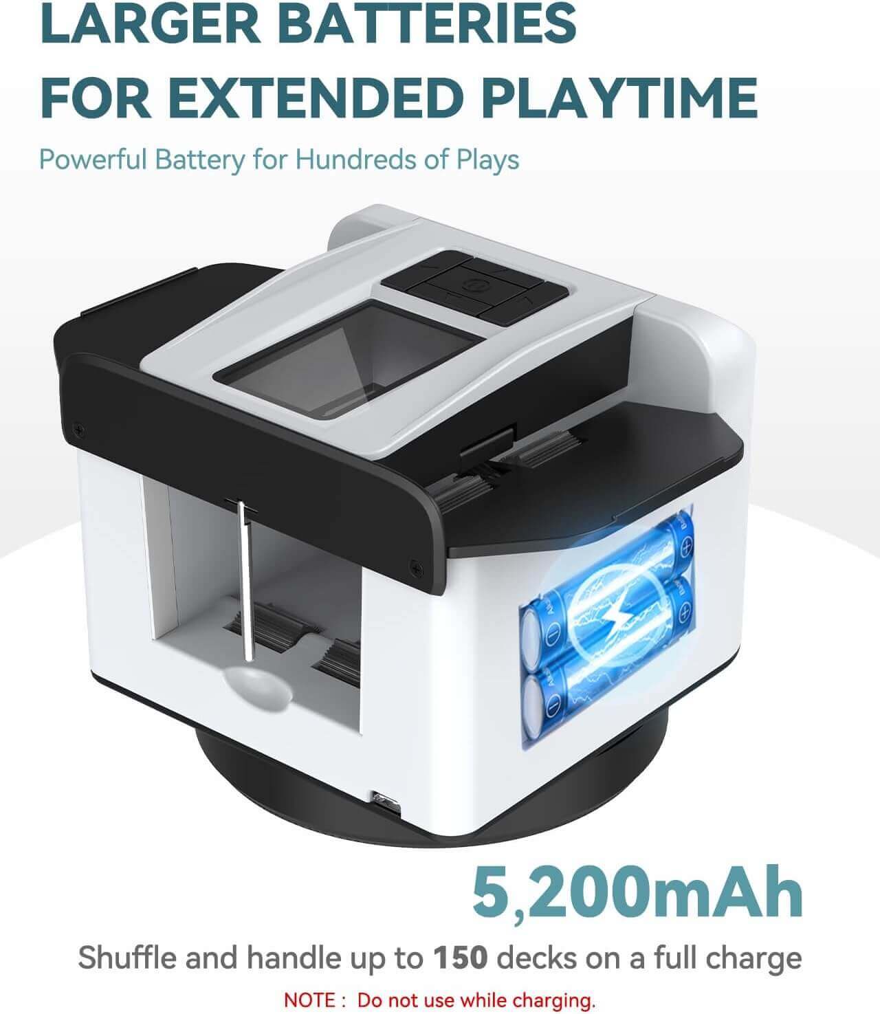 2-in-1 Automatic Card Shuffler & Dealer