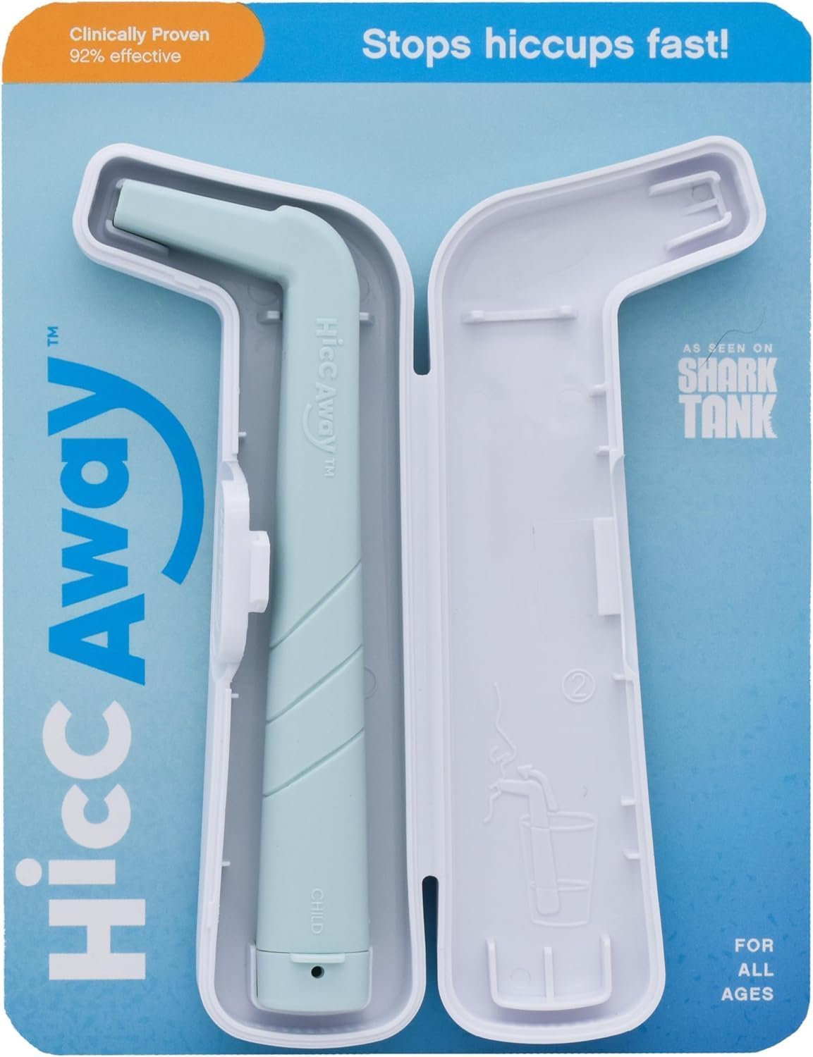 Clinically Proven Hiccup Relief Straw